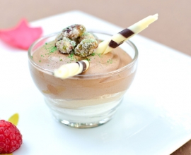 Mousse bicolore